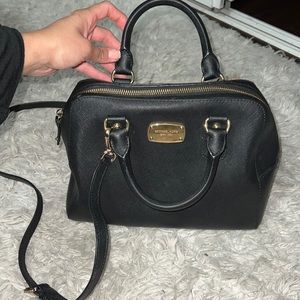 Michael Kors small black crossbody purse